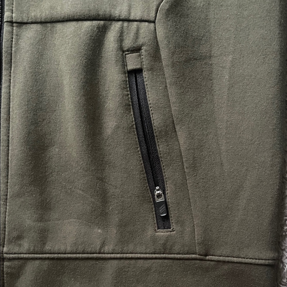 NWOT Boys DSG Olive Green Full Zip Hoodie | XL (18) - Picture 4 of 6